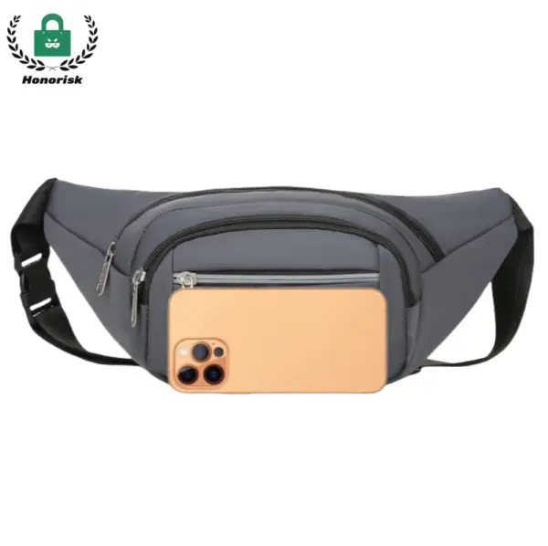 Minimalist 3-Compartment Sports Waist Pack 05