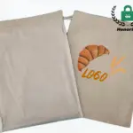 Cotton Bread Drawstring Shopping Bag 006