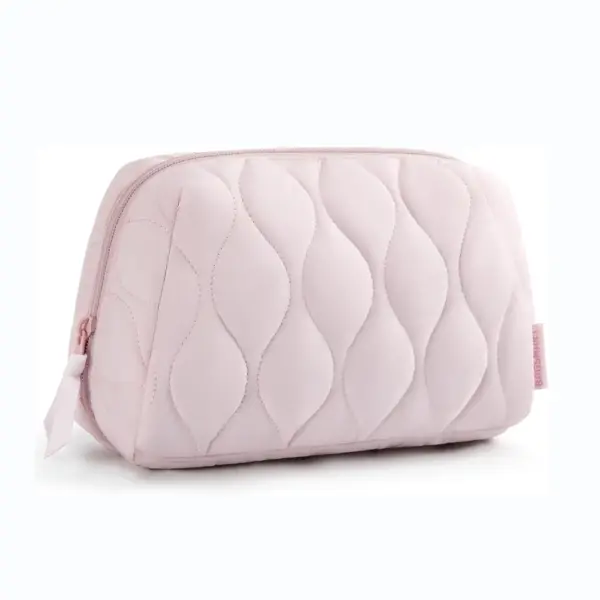 Puffy Portable Makeup Bag Pink
