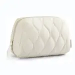 Puffy Portable Makeup Bag Black Beige
