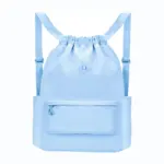 Blue Waterproof Oxford Sports Backpack with Compartments