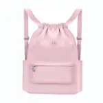 Pink Waterproof Oxford Sports Backpack with Compartments