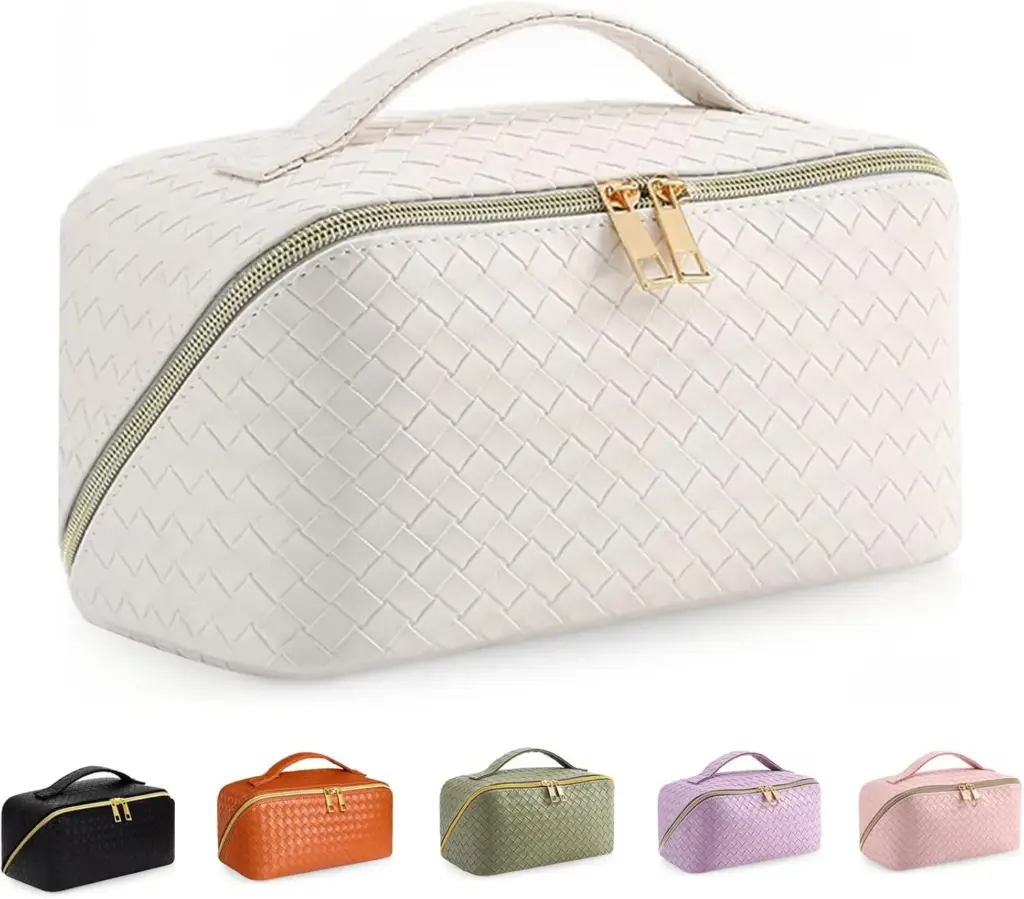 Beyaz altı şeffaf PVC seyahat depo torbası, siyah, turuncu, yeşil, mor, ve Pink/ODM özelleştirmesi için marka ihtiyaçlarınıza uyacak şekilde kullanılabilir.