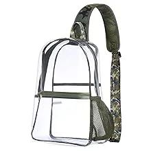 Fashion PVC Transparent Crossbody Bag