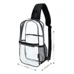 Fashion PVC Transparent Crossbody Bag 03
