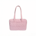Pink Quilted Laptop Bag
