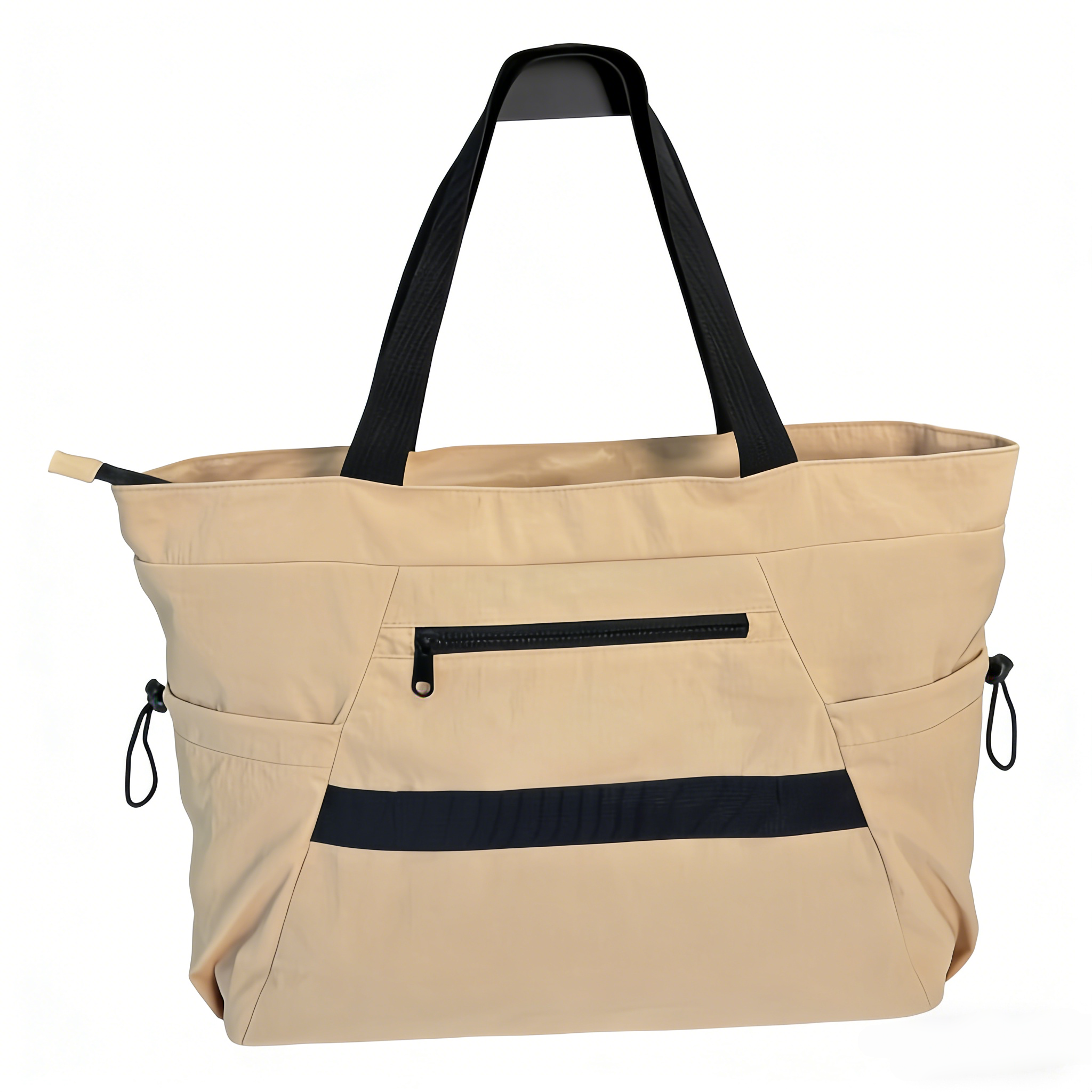 Khaki Tote Bag Large Capacity Minimalist Shoulder Bag for Daily Use Work Travel 5 khaki tote bag 1