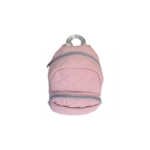 pink quilted backpack