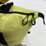 green foldable travel bag