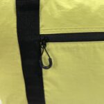 green foldable travel bag