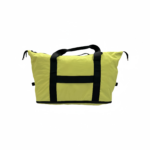 green foldable travel bag